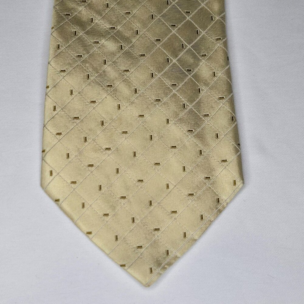 Fumagalli’s Tie Men’s Beige Italian Silk